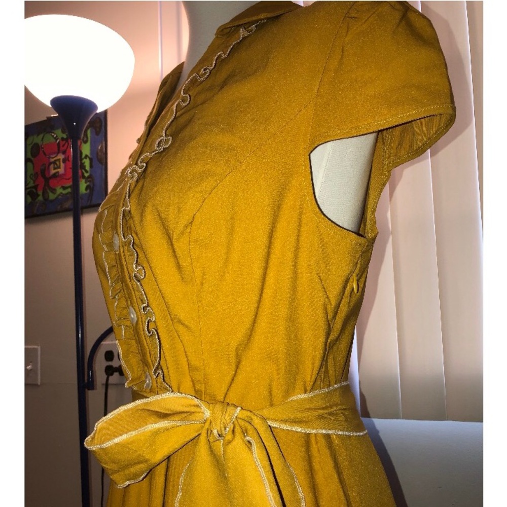 Mustard Yellow Dress